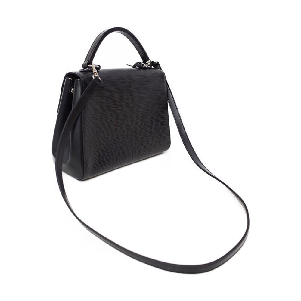 Louis Vuitton Shoulder Epi Black Bag Cluny